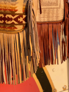 Western Fringe Sling Bag