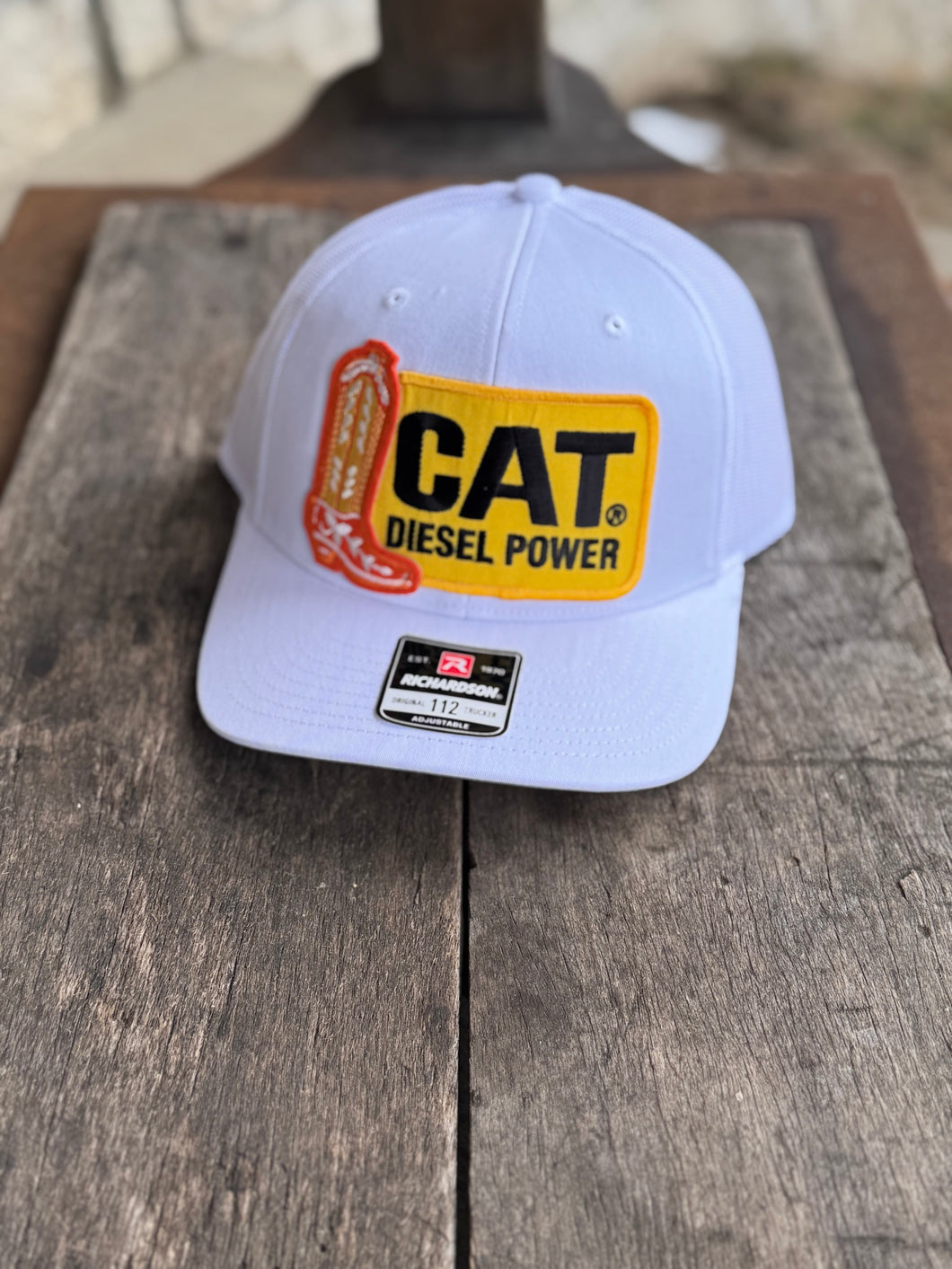 Cowboy Boot Cat Diesel Power Hat