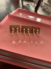 Load image into Gallery viewer, Pearl Swing Earrings
