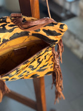 Load image into Gallery viewer, Cowhide + Genuine Leather Crossbody Purse
