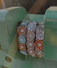 Load image into Gallery viewer, Shotgun Shell Diamond Bracelet
