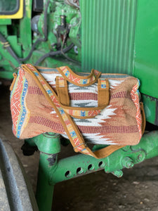 Western Crossbody Duffel Bag