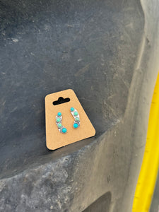 Western Turquoise Stone Earrings