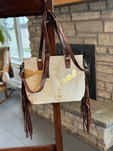 Load image into Gallery viewer, Fringe Tote Crossbody Bag
