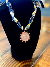 Load image into Gallery viewer, Horse Coin Pendant Scarf Necklace
