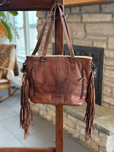 Load image into Gallery viewer, Fringe Tote Crossbody Bag
