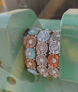 Shotgun Shell Diamond Bracelet