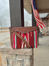 Load image into Gallery viewer, Genuine Western Leather Crossbody Purse
