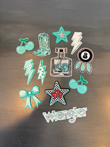 Turquoise Patches